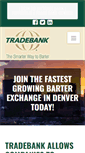 Mobile Screenshot of denver.tradebank.com