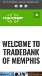 Mobile Screenshot of memphis.tradebank.com